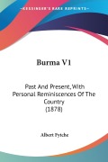 Cover-Bild zum Titel 'Burma V1' von 'Albert Fytche'