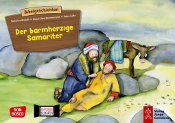 Cover-Bild zum Titel 'Der barmherzige Samariter. Kamishibai Bildkartenset' von 'Susanne Brandt, Klaus-Uwe Nommensen'