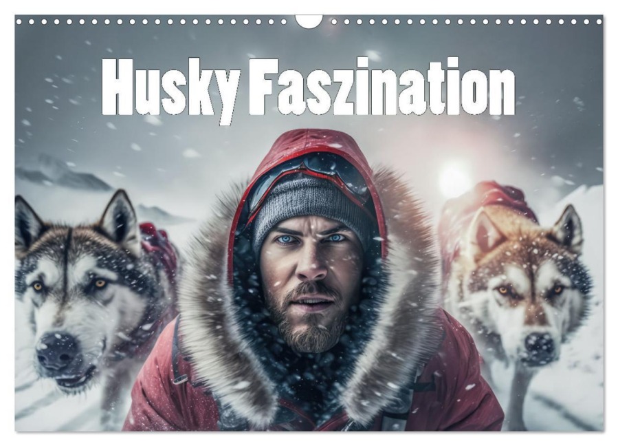 Husky Faszination (Wandkalender 2026 DIN A3 quer), CALVENDO Monatskalender - Liselotte Brunner-Klaus