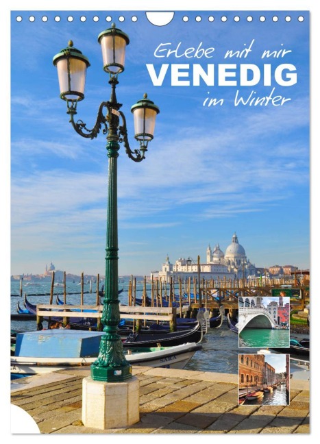 Erlebe mit mir Venedig im Winter (Wandkalender 2026 DIN A4 hoch), CALVENDO Monatskalender - Nadine Büscher