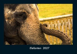 Cover-Bild zum Titel 'Elefanten  2027 Fotokalender DIN A4' von 'Tobias Schmitt, Kevin Heber'
