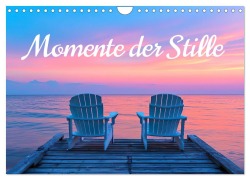 Cover-Bild zum Titel 'Momente der Stille (Wandkalender 2026 DIN A4 quer), CALVENDO Monatskalender' von 'Ally Bee'