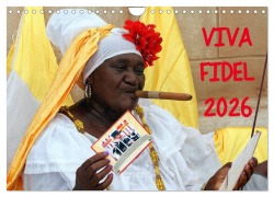 Cover-Bild zum Titel 'VIVA FIDEL 2026 (Wandkalender 2026 DIN A4 quer), CALVENDO Monatskalender' von 'Henning von Löwis of Menar'