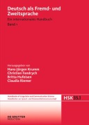 Cover-Bild zum Titel 'Deutsch als Fremd- und Zweitsprache. 1. Halbband' von ''