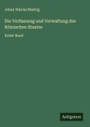 Cover-Bild zum Titel 'Die Verfassung und Verwaltung des Römischen Staates' von 'Johan Nikolai Madvig'