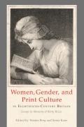 Cover-Bild zum Titel 'Women, Gender, and Print Culture in Eighteenth-Century Britain' von ''