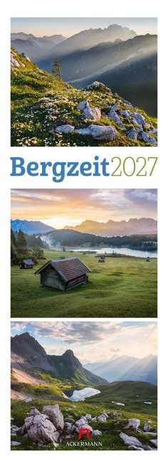 Bergzeit Triplet-Kalender 2027 - Ackermann Kunstverlag GmbH