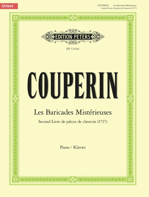 Les Baricades Mistérieuses -Second Livre de pièces de clavecin (1717)- - François Couperin