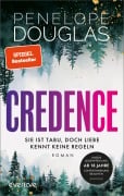 Cover-Bild zum Titel 'Credence - Sie ist tabu, doch Liebe kennt keine Regeln' von 'Penelope Douglas'