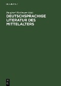 Cover-Bild zum Titel 'Deutschsprachige Literatur des Mittelalters' von ''