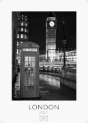 Cover-Bild zum Titel 'London schwarz-weiss Kalender 2027 - Wandkalender | Fotokalender England 29x21cm -| Perfekt für Liebhaber London & Geschenkidee' von ''