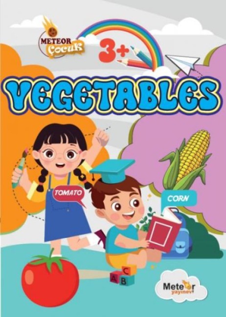 Vegetables Türkce-Ingilizce Boyama Kitabi - Umut Öz