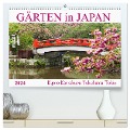 Gärten in Japan (hochwertiger Premium Wandkalender 2024 DIN A2 quer), Kunstdruck in Hochglanz - Tatjana Balzer