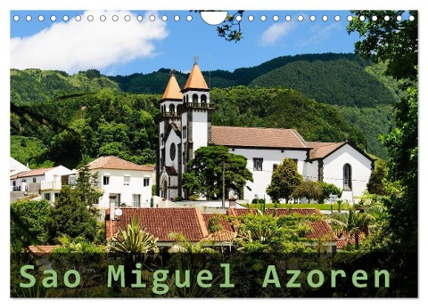 Sao Miguel Azoren (Wandkalender 2025 DIN A4 quer), CALVENDO Monatskalender - Judith Schleibinger Www. Js-Reisefotografie. De