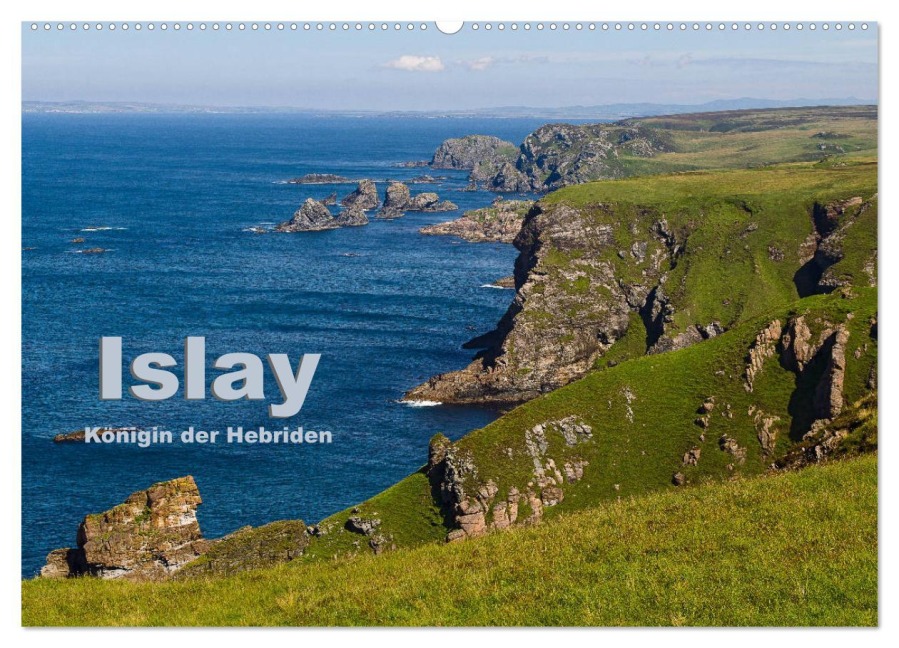 Islay, Königin der Hebriden (Wandkalender 2025 DIN A2 quer), CALVENDO Monatskalender - Leon Uppena (Gdt)
