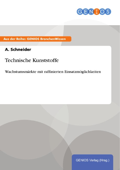 Technische Kunststoffe - A. Schneider