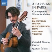 Cover-Bild zum Titel 'A Parisian in Paris' von 'Gabriel/Quatuor clisses Bianco'