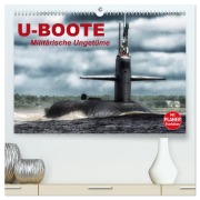 Cover-Bild zum Titel 'U-Boote. Militärische Ungetüme (hochwertiger Premium Wandkalender 2026 DIN A2 quer), Kunstdruck in Hochglanz' von 'Elisabeth Stanzer'