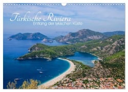 Cover-Bild zum Titel 'Türkische Riviera - Entlang der lykischen Küste (Wandkalender 2026 DIN A3 quer), CALVENDO Monatskalender' von 'Frank Brehm - Frankolor. De'