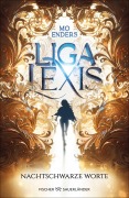 Cover-Bild zum Titel 'Liga Lexis - Nachtschwarze Worte' von 'Mo Enders'