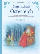 Cover-Bild zum Titel 'Sagenschatz aus Österreich' von 'Friedl Hofbauer'