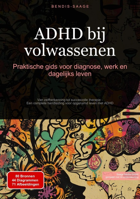 ADHD bij volwassenen: Praktische gids voor diagnose, werk en dagelijks leven - Bendis A. I. Saage - Nederlands