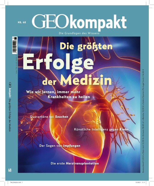 GEOkompakt 68/2021 - Die großen Durchbrüche in der Medizin - Jens Schröder, Markus Wolff