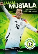 Cover-Bild zum Titel 'Mein Fußball-Abenteuer beginnt' von 'Jamal Musiala, Julien Wolff'