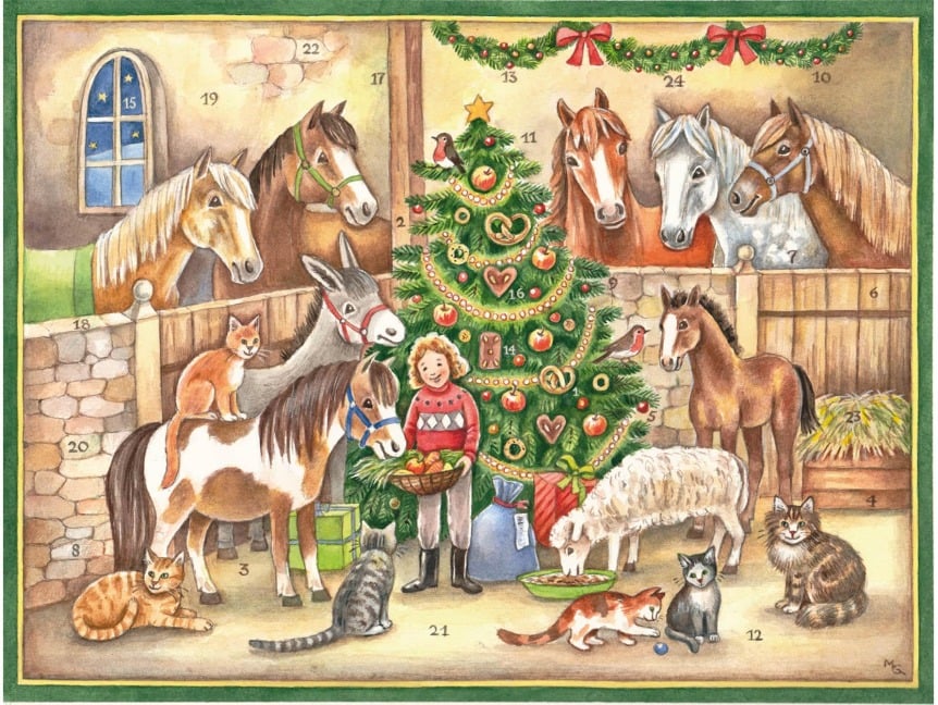 Adventskalender "Am Stall" - M. Wölber