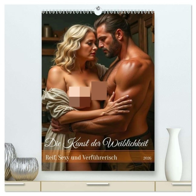 Die Kunst der Weiblichkeit - Reif, Sexy und Verführerisch (hochwertiger Premium Wandkalender 2026 DIN A2 hoch), Kunstdruck in Hochglanz - Sell Pixs:Sell