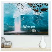 Cover-Bild zum Titel 'Wasserfälle klein und groß (hochwertiger Premium Wandkalender 2026 DIN A2 quer), Kunstdruck in Hochglanz' von 'Heike Odermatt'
