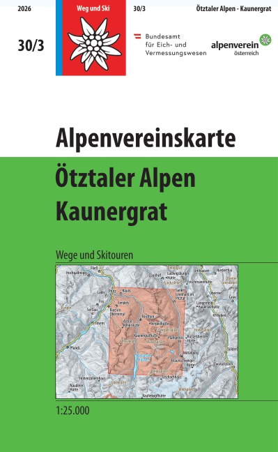 Alpenvereinskarte - Österreichischer Alpenverein
