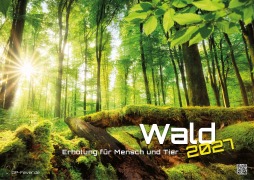 Cover-Bild zum Titel 'Wald - Erholung für Mensch und Tier - 2027 - Kalender DIN A3' von ''