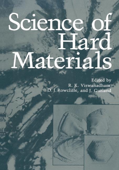 Science of Hard Materials - 