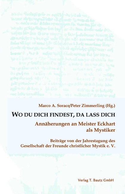WO DU DICH FINDEST, DA LASS DICH - 