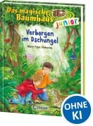 Cover-Bild zum Titel 'Das magische Baumhaus junior 06 - Verborgen im Dschungel' von 'Mary Pope Osborne'