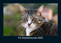 Cover-Bild zum Titel 'Für Katzenfreunde 2026 Fotokalender DIN A5' von 'Tobias Becker'