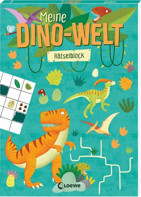 Meine Dino-Welt - Rätselblock - 