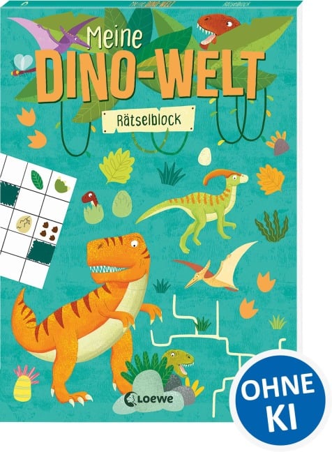 Meine Dino-Welt - Rätselblock - 