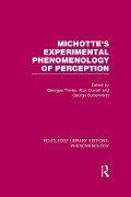 Cover-Bild zum Titel 'Michotte's Experimental Phenomenology of Perception' von ''