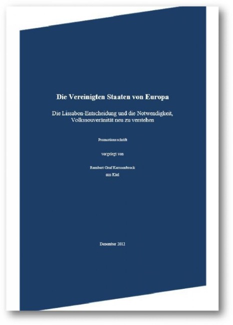 Die Vereinigten Staaten von Europa - Rembert Graf Kerssenbrock