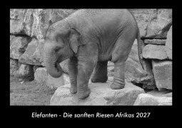 Cover-Bild zum Titel 'Elefanten - Die sanften Riesen Afrikas 2027 Fotokalender DIN A3' von 'Tobias Becker'