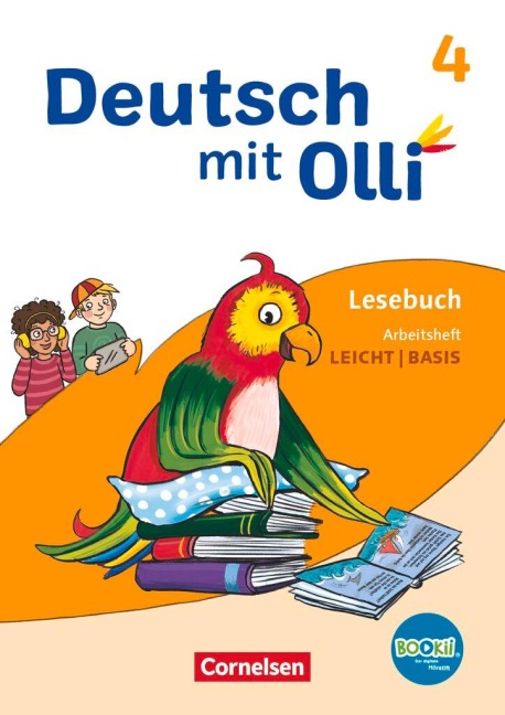 Deutsch mit Olli Lesen 2-4 4. Schuljahr. Arbeitsheft Leicht / Basis - 