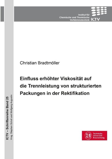 Einfluss erhöhter Viskosität auf die Trennleistung von strukturierten Packungen in der Rektifikation - 