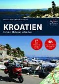 Cover-Bild zum Titel 'Motorradreiseführer Kroatien' von 'Snezana Simicic, Stephan Fennel'