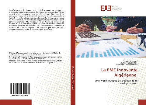 La PME Innovante Algérienne - Yassine Mimouni, Soufyane Bouguetaia, Mohamed Toufik Meziane