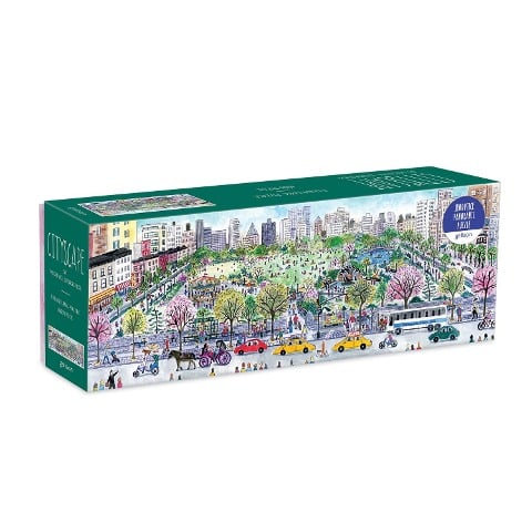 Michael Storrings Cityscape 1000 Piece Panoramic Puzzle - 