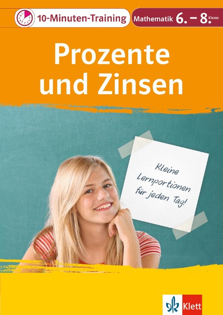 10-Minuten-Training Prozente und Zinsen. Mathematik 6.-8. Klasse - 