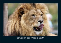 Cover-Bild zum Titel 'Löwen in der Wildnis 2027 Fotokalender DIN A5' von 'Tobias Schmitt, Kevin Heber'