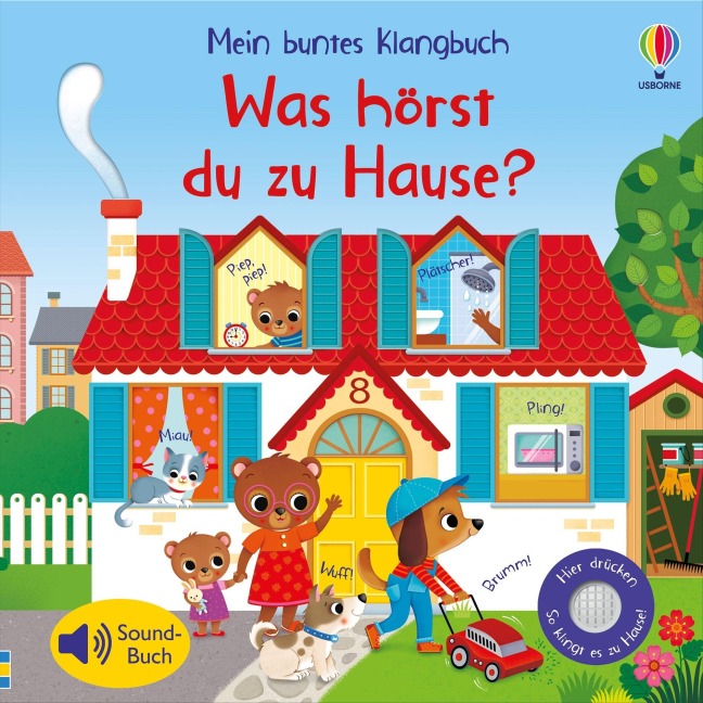 Mein buntes Klangbuch: Was hörst du zu Hause? - Sam Taplin